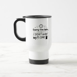 De Viaje Taza para viajero diario 15oz Introvertido Llega T