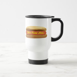 De Viaje Taza personalizada del perrito caliente