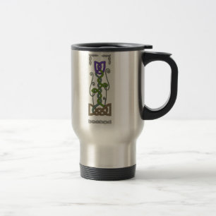 De Viaje Taza púrpura del tulipán