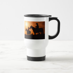 De Viaje Taza solitaria del vaquero