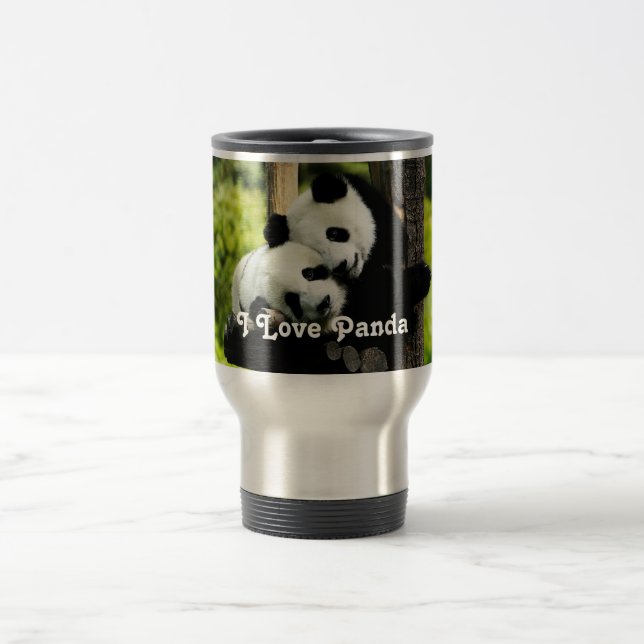De Viaje Taza Te Amo Panda (Centro)