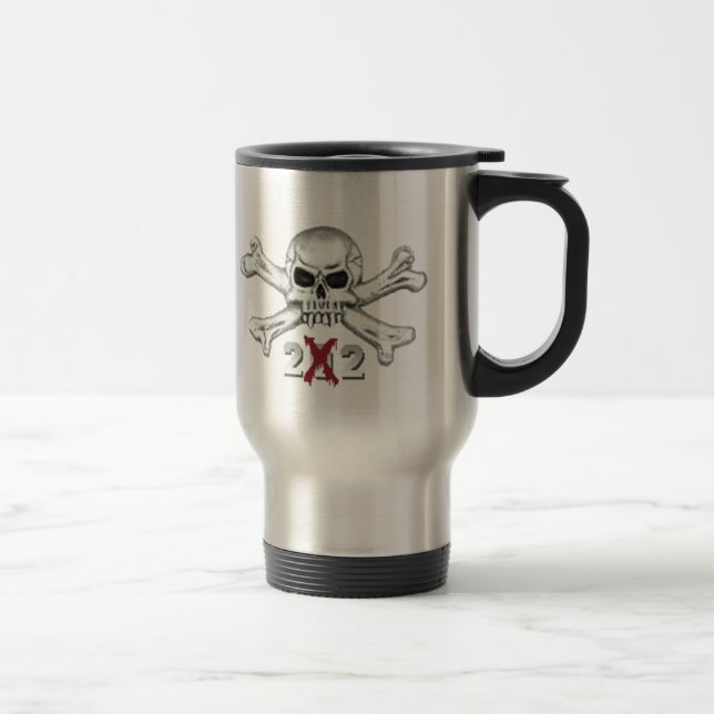 De Viaje Taza termal w/Skull (Derecha)