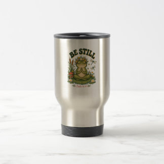 De Viaje Taza Térmica Cristiana Quédate Quietamente