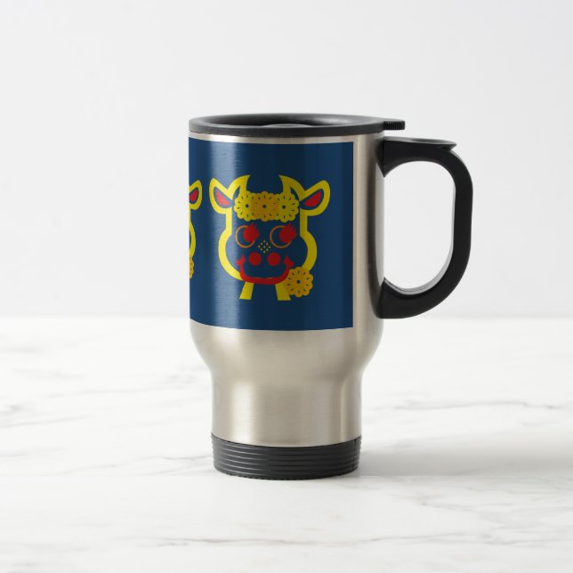 De Viaje Vaca taza (Derecha)