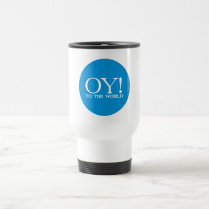 De Viaje ¡VENTA - taza del viajero - Oy! al mundo