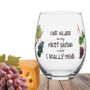 De Vino Un vaso fuera Funny