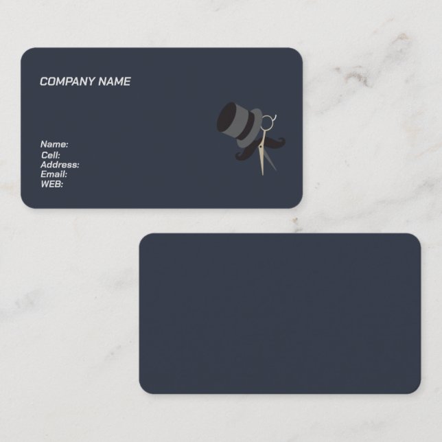 DE VISITA BASIC TEMPLATE BUSINESS TARJETA (Anverso / Reverso)