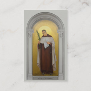 De Visita Bendita Titus Brandsma Carmelite Sacerdote Tarjeta