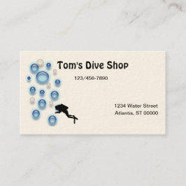 De Visita Bus. Tarjeta - Buceador