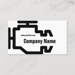 De Visita Comprobar la tarjeta blanca negra del servicio del