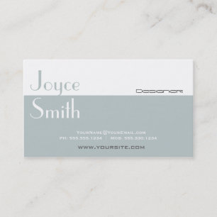 De Visita Diseñador Interior Profesional Elegante Tarjeta 4
