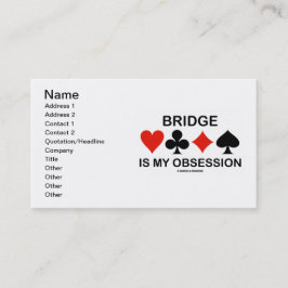 De Visita El puente es mi obsesión (la tarjeta se adapta a