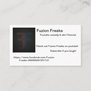 De Visita Fuzion Freaks la tarjeta