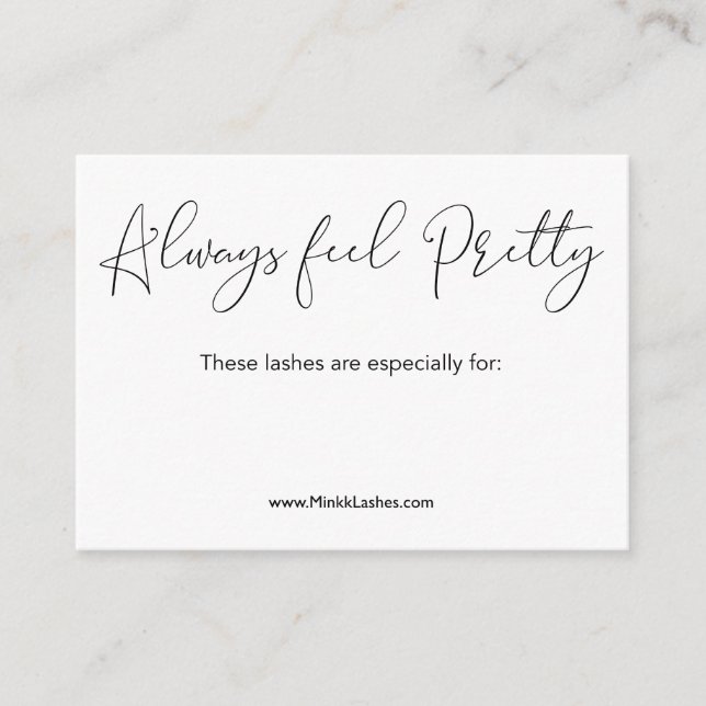 De Visita inspire la tarjeta 2 (Anverso)