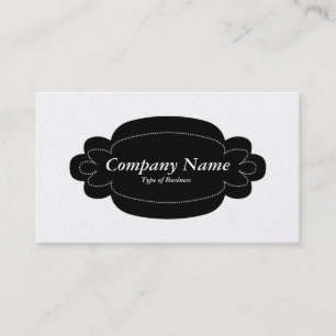 De Visita Panel decorativo 01 - Negro - Tarjeta Platinum