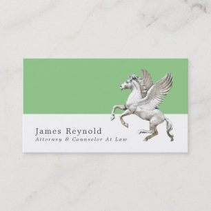 De Visita Pegasus, tarjeta profesional legal