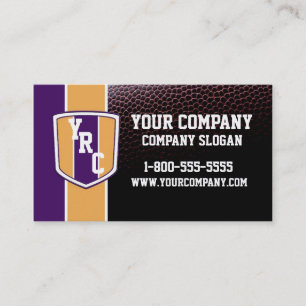 De Visita Púrpura y tarjeta del fútbol del oro