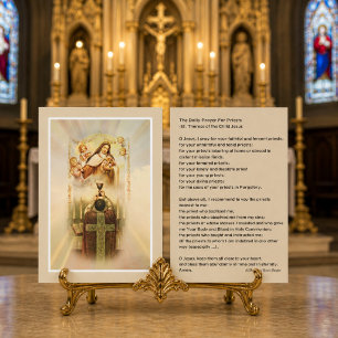 De Visita Rezo diario para los sacerdotes por la tarjeta