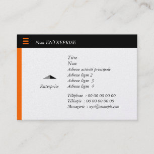 De Visita Su tarjeta personalizada
