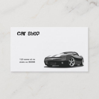 De Visita Tarjeta auto básica