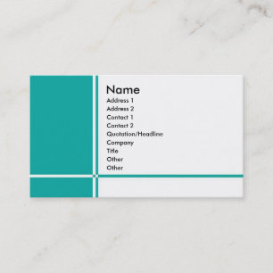 De Visita Tarjeta B-ProfessionalProfile