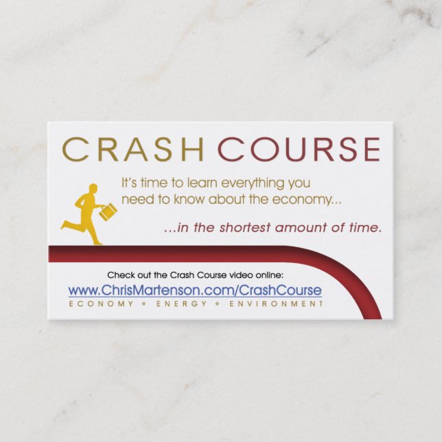 De Visita Tarjeta blanca del promo del cc (general) (Anverso)