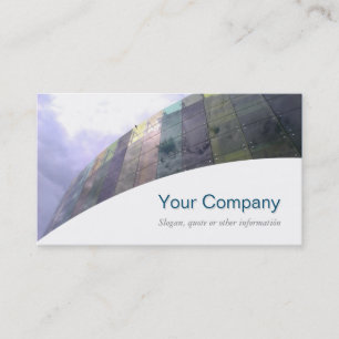 De Visita Tarjeta comercial Profesional Cristal