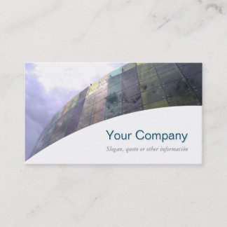 De Visita Tarjeta comercial Profesional Cristal