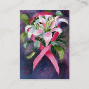 De Visita Tarjeta del arte del aceo que cuida