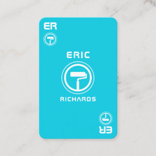 De Visita Tarjeta del as del pintor