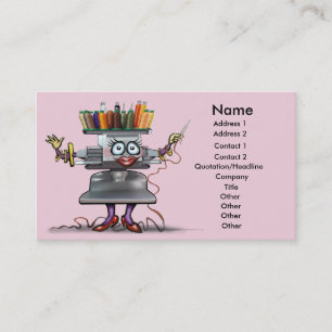 De Visita Tarjeta del bordado