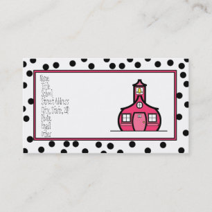 De Visita Tarjeta del logotipo del punto