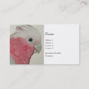 De Visita Tarjeta del perfil - Cockatoo