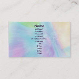 De Visita Tarjeta del perfil del "artista" - personalizable