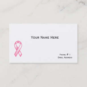 De Visita Tarjeta del perfil del superviviente del cáncer d