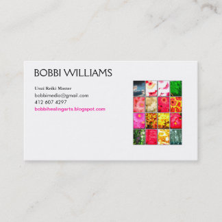 De Visita tarjeta del reiki