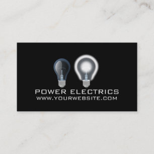De Visita Tarjeta eléctrica eléctrica moderna