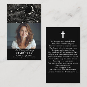 De Visita Tarjeta fotográfica conmemorativa del funeral cele