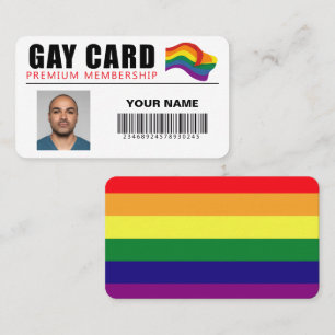 De Visita Tarjeta Gay Personalizada Regalo Divertido Chiste