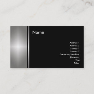 De Visita Tarjeta genérica