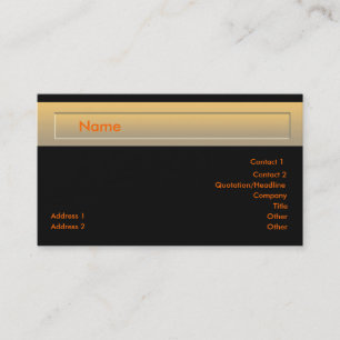 De Visita Tarjeta genérica