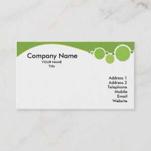 De Visita Tarjeta genérica.