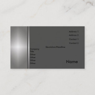 De Visita Tarjeta genérica