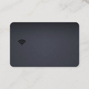 De Visita Tarjeta inalámbrica PVC