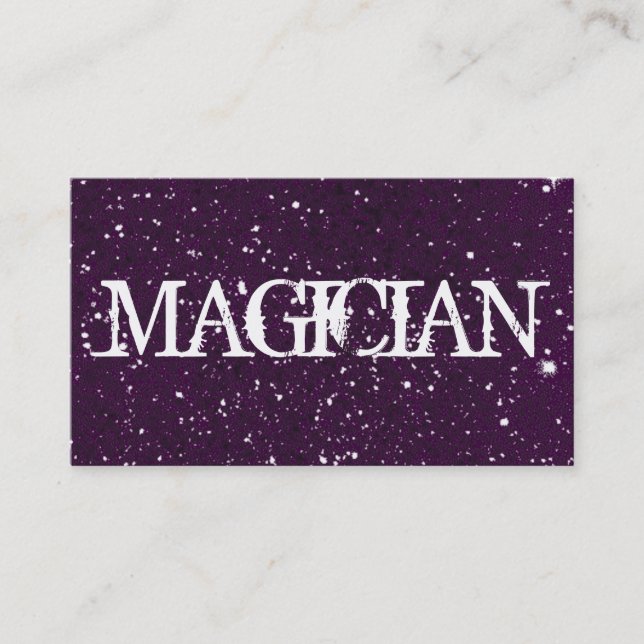 De Visita Tarjeta Magiciana (Anverso)