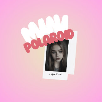 De Visita Tarjeta MiniPolaroid con estilo Fancafe Kpop Idol