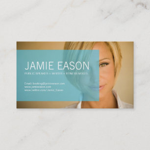 De Visita Tarjeta moderna del perfil - Jamie Eason