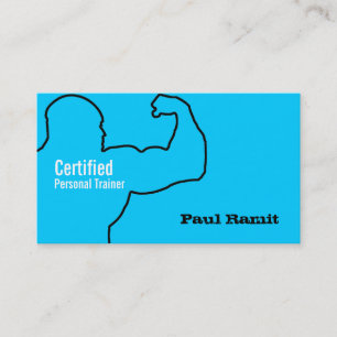 De Visita Tarjeta personal certificada del azul del negocio