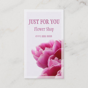 De Visita Tarjeta personal Florisco y Flor Ver