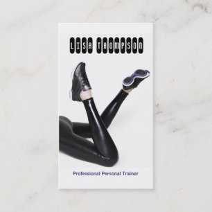 De Visita Tarjeta personal profesional del instructor/de la